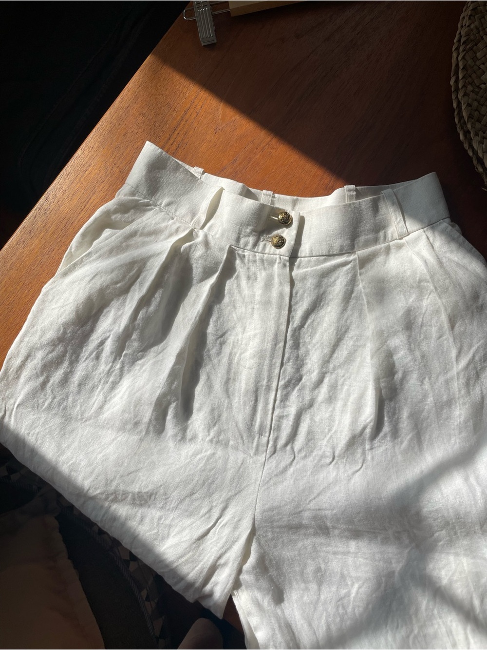 Vintage Flax Linen Trousers - Picture 6 of 11
